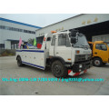 Dongfeng 4*2 right hand wrecker tow truck,15-16T rotator towing truck for sale